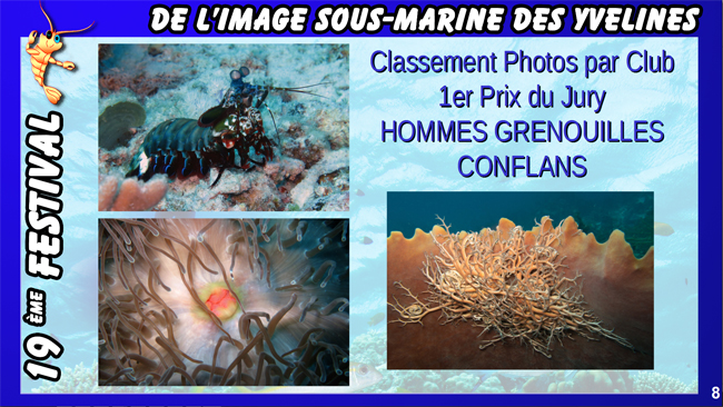 1er Prix Jury par Club : HOMMES GRENOUILLES CONFLANS